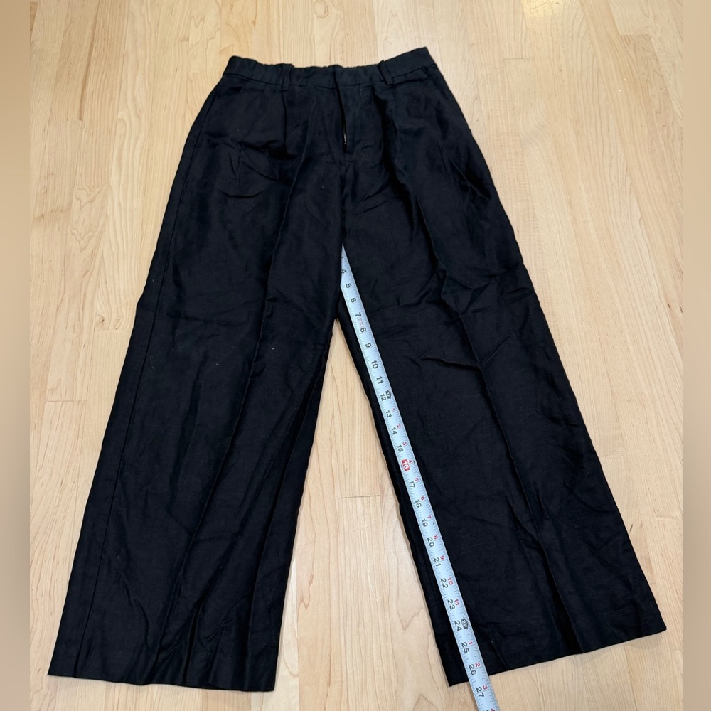 GAP Black Wide-Leg Women's Trousers